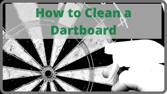 How to Clean a Dartboard