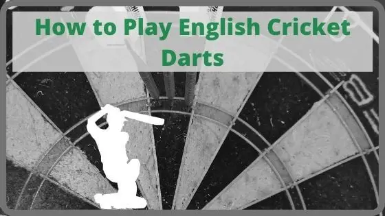 English Cricket Darts